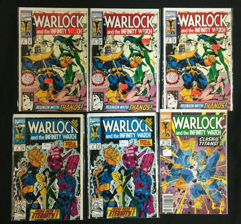WARLOCK 59 COMICS LOT  VF/NM