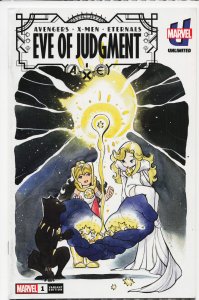 A.X.E.: Eve Of Judgment Marvel Unlimited Plus Cover (2022) The Eternals