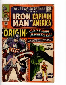 TALES OF SUSPENSE 63 VG- 3.5  VERMONT COLLECTION)