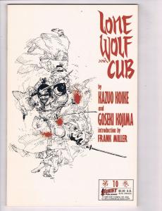 6 Lone Wolf & Cub First Comics Comic Books # 6 7 8 9 10 11 Frank Miller TW20