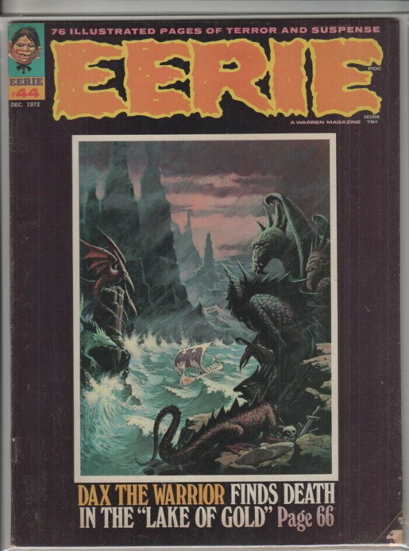 EERIE MAGAZINE #44 VG A01458