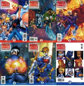 MARVEL MANGAVERSE ( 2002) 1-6  Ben Dunn  COMPLETE!