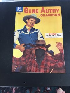 Gene Autry and Champion #103 (1955) Photo cover Mid high grade FN/VF Oregon CERT