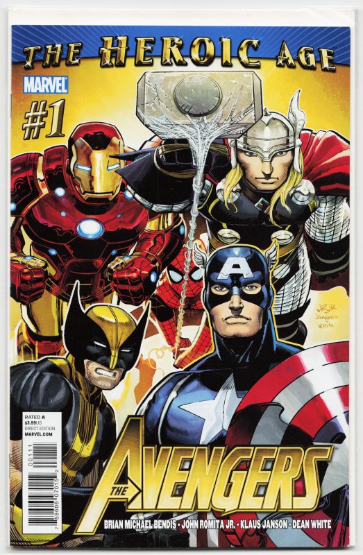 Avengers #1 (2010) The Avengers [Key Issue]