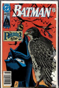 Batman #449 Newsstand Edition (1990) Batman