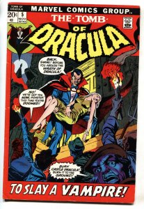 Tomb of Dracula #5 -MARK JEWELERS VARIANT -Marvel comic book FN