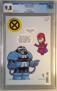 POWERS OF X 3 CGC 9.8 SKOTTIE YOUNG BABY COVER (SLAB GRADE)