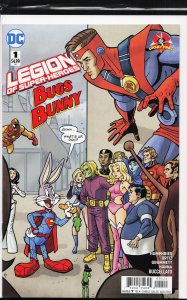 Legion of Super-Heroes/Bugs Bunny Special Variant Cover (2017) Bugs Bunny