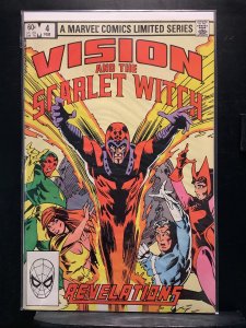 Vision and the Scarlet Witch #4 Direct Edition (1983)