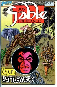 John Sable, Freelance #4  1983 - First  -NM - Comic Book