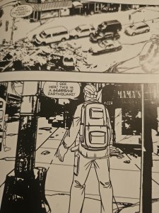 Mansa is The Last Harlemite 1 Apocalyptic Teen B&W 2024 by Jeff Carroll