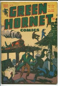 GREEN HORNET #25 1945-HARVEY-BLONDE BOMBER-SPIRIT OF'76-vf minus 