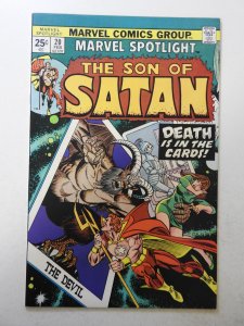 Marvel Spotlight #20 (1975) VF Condition! MVS intact!