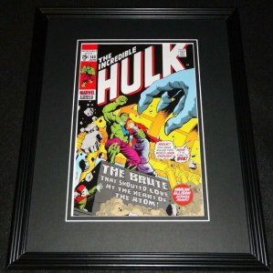 Incredible Hulk #140 Framed Cover Photo Poster 11x14 Official Repro 