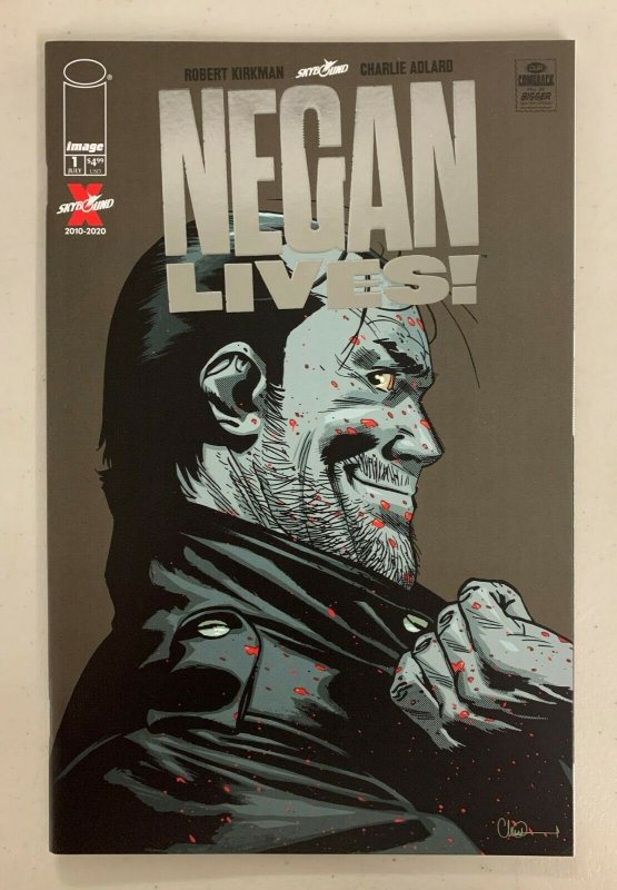 Negan Lives! #1 (2020 Image) Silver Foil Variant Robert Kirkman (9.2)