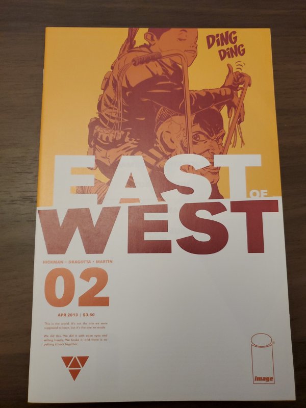 East of West #2 (2013) (9.2) by Jonathan Hickman