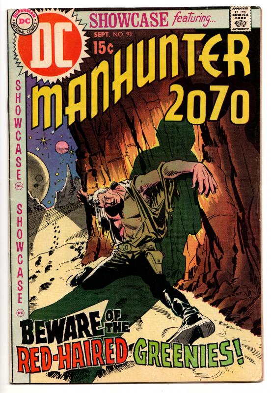 Showcase #93 - Featuring Manhunter 2070 (DC, 1970) - FN+