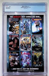 White Widow #1 Comic Kingdom of Canada Cover A (2019) CGC 9.8