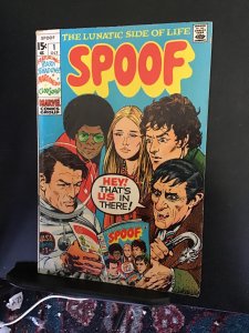 Spoof #1 (1970) 1st Issue! Barnabas Collins, Mod Squad cover! FN Wow!