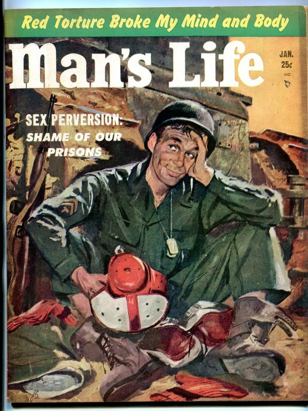 Man's Life Magazine #2 January 1953-DALLAS TEXANS-NFL-PRISON-ROBERT TURNER FN-