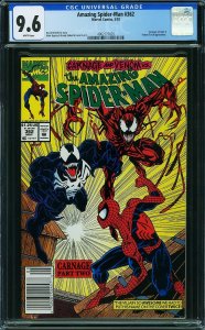 AMAZING SPIDER-MAN (1991-1992) CGC SET