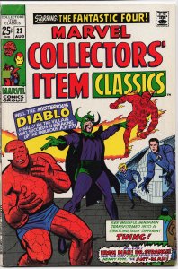 Marvel Collectors' Item Classics #22 (1969) Fantastic Four