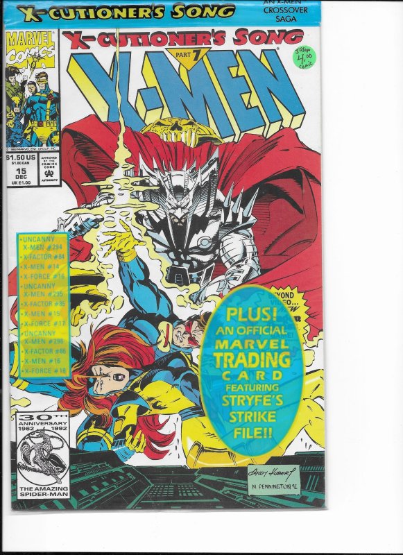 X-Men #15 Bagged Edition (1992)