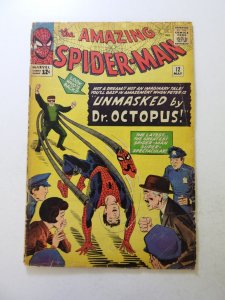 The Amazing Spider-Man #12 (1964) GD/VG condition 1 spine split