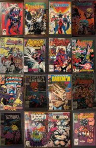 Lot of 16 Comics (See Description) Avengers West Coast, Alpha Flight, Captain...