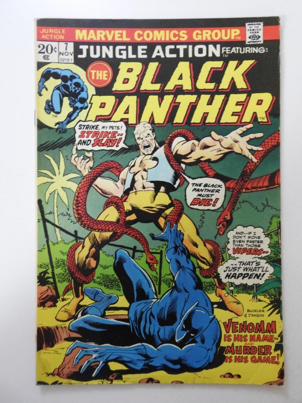 Jungle Action #7  (1973) VG Condition! Moisture stain