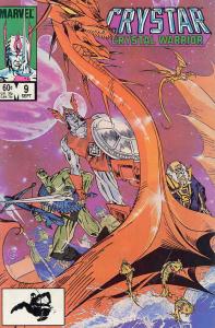 Saga of Crystar, The Crystal Warrior #9 FN; Marvel | save on shipping - details