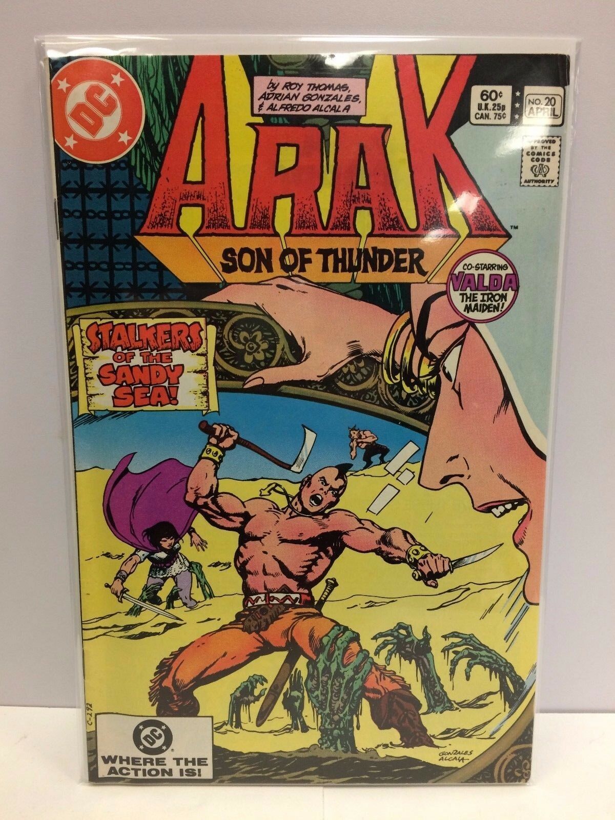 Arak Son of Thunder 20 Comic Book DC 1983 Comic Books Bronze