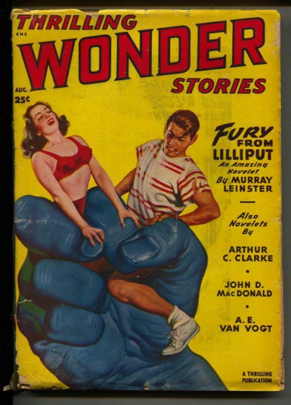 Thrilling Wonder Stories-Pulp-8/1949-Arthur C. Clark-A. E. Van Vogt