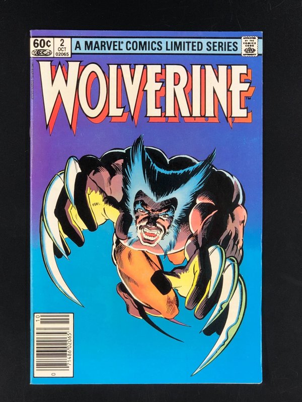 Wolverine #1-4 Frank Miller (1982) Full Run! All Newsstand, VF or better!