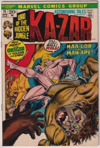 Astonishing Tales #11 (1972) Ka-Zar