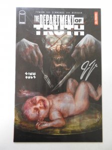 The Department of Truth #2 Variant (2020) NM- Condition! Signed w/ no cert