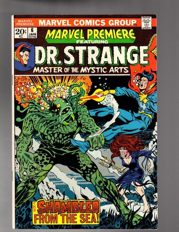 MARVEL PREMIERE 6 FINE PLUS 1/1973 Dr. Strange! COMICS BOOK