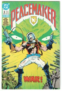 Peacemaker #1, 2, 3, 4 (1988) Complete set/ high grade,  John Cena TV show