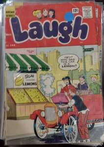 LAUGH COMICS # 162  1964 ARCHIE SERIES  BATTY VERONICA JUGHEAD