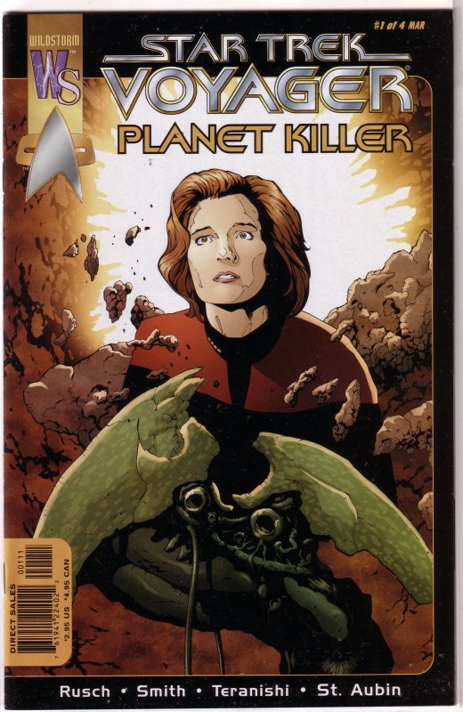 Star Trek: Voyager -- Planet Killer #1-3, Avalon Rising, Elite Force+ (set of 6)