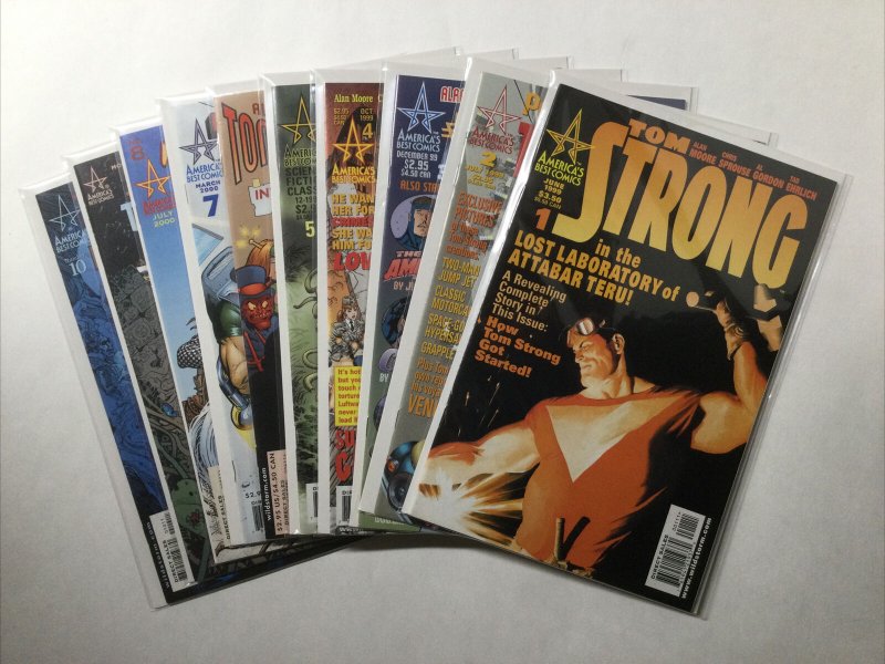 Tom Strong 1-20 Lot Run Set Nm Near Mint Americas Best Comics