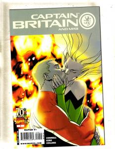 16 Captain Britain & MI13 Comics # 1 2 3 4 5 6 7 8 9 10 11 12 13 14 15 1 AN CJ13