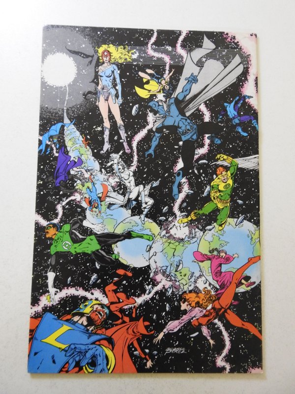 Crisis on Infinite Earths #1 (1985) VF- Condition Signed by George Perez W/ COA!