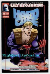 HARDCASE #5, NM+, Malibu, Ultraverse, Barry Smith, Rune,  1993, Friends  Enemies