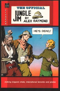 Official Jungle Jim #1 1988-Re-prints the Alex Raymond comic strips-High grad...