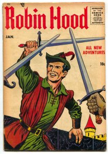 ROBIN HOOD #53 TV SERIES FRANK BOLLE ART DAVY CROCKETT VG