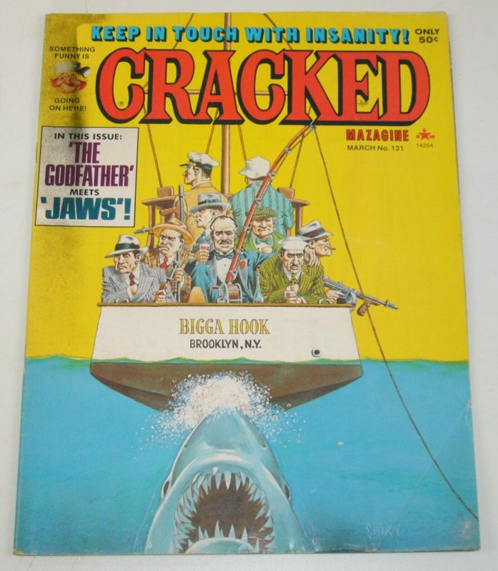 Cracked #131 VG; Globe | low grade comic - save on shipping - details inside