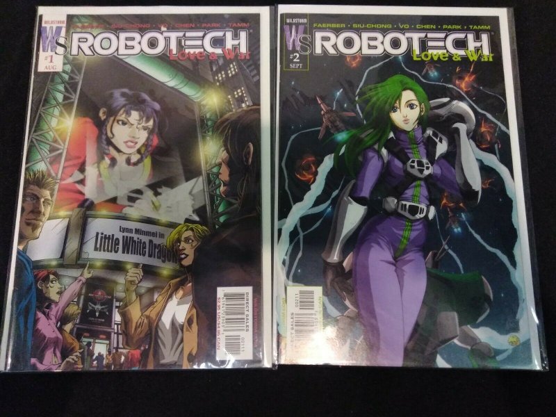 Wildstorm Robotech Love & War #1-6 FULL RUN 1, 2, 3, 4, 5, 6 Manga-Style Comic