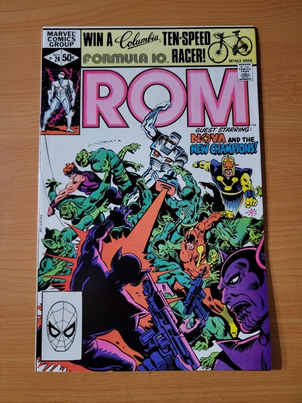 Rom Spaceknight #24 Direct Market Edition ~ NEAR MINT NM ~ 1981 Marvel Comics