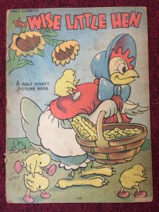 Wise Little Hen #888-1937 DONALD DUCK - PETER PIG rare